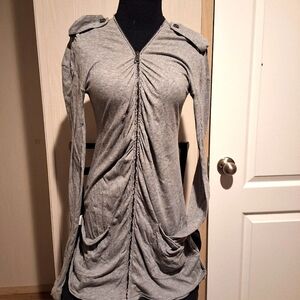 Burberry brit cardigan medium gray women sweater